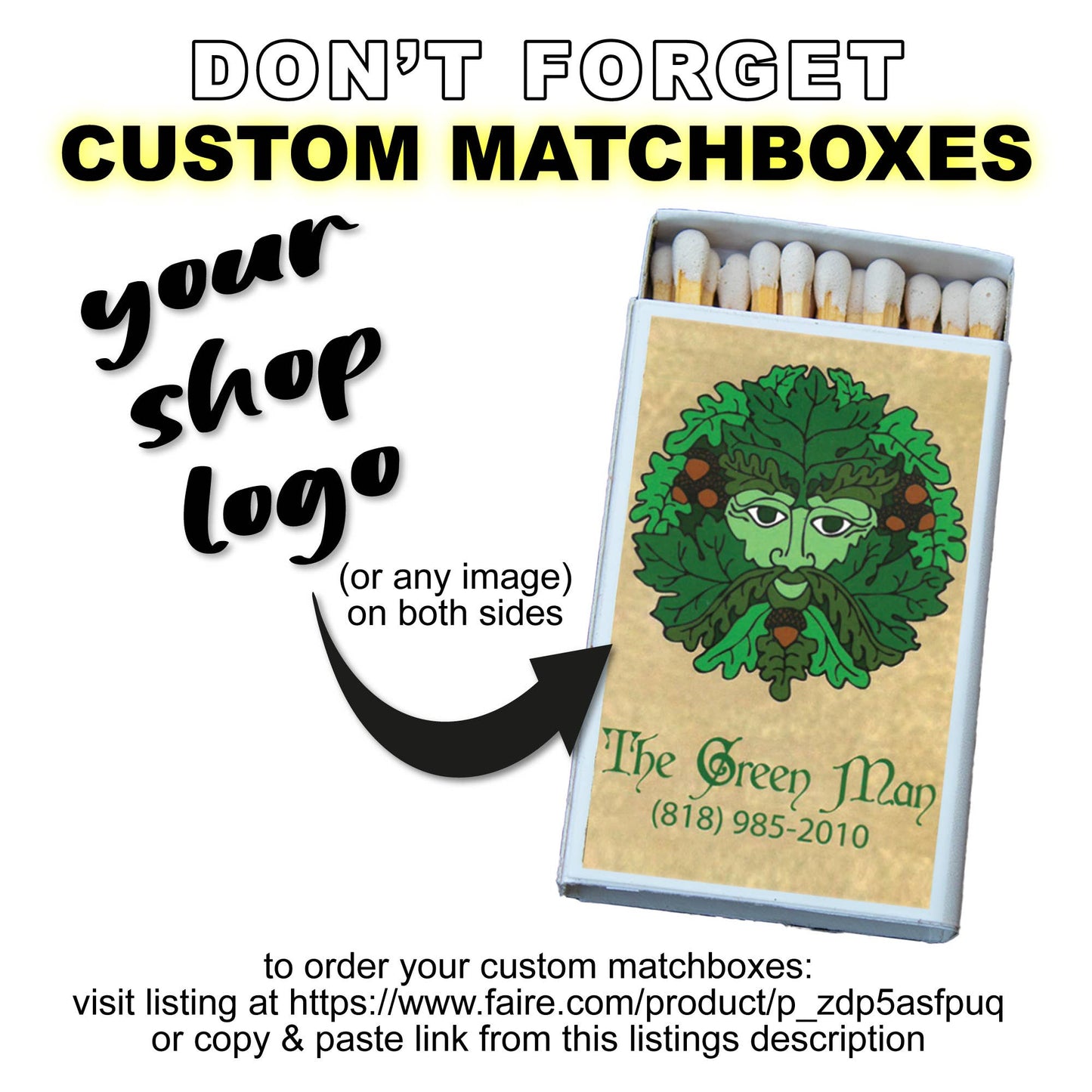 Matches • Mushroom Toadstool • Home Decor for Candles
