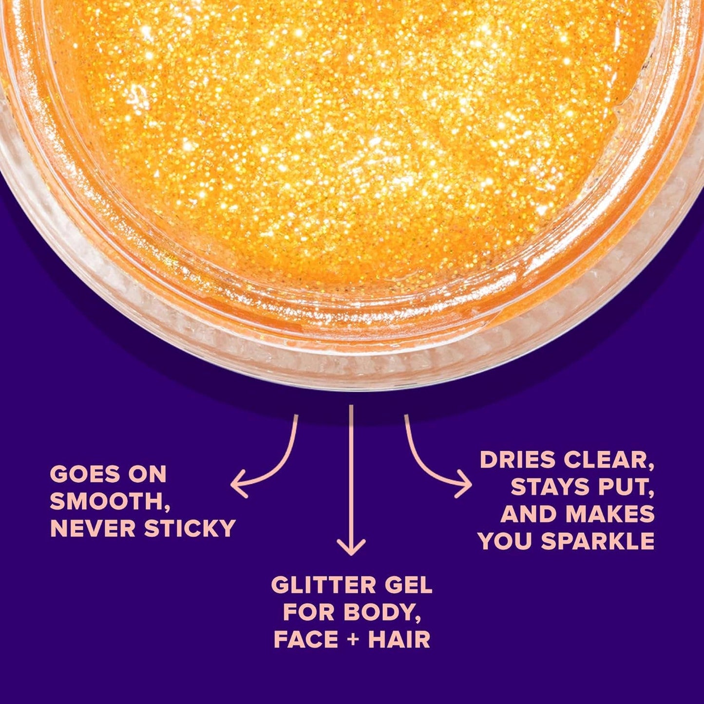 Unicorn Snot Glitter Gel Orange