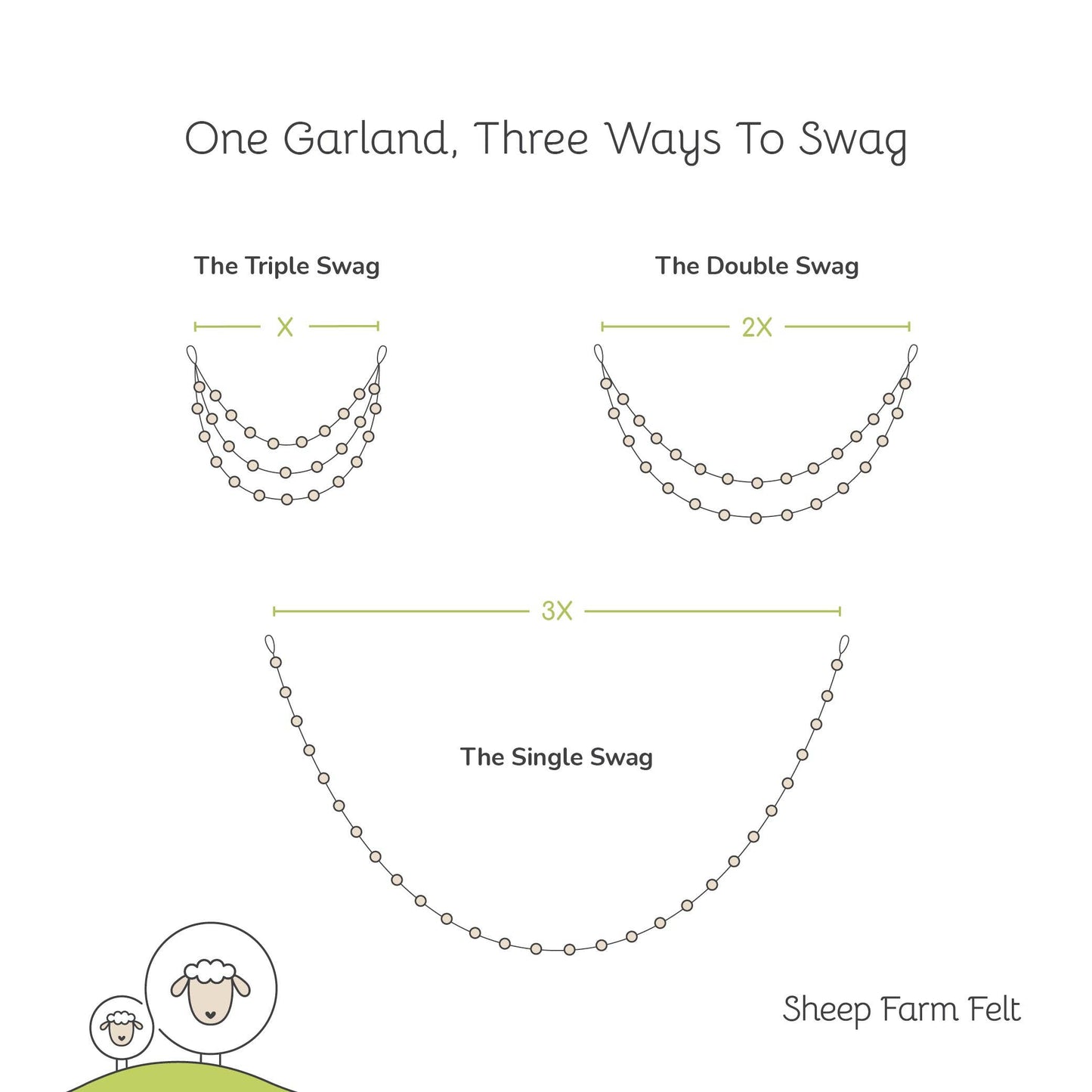 All-Heart Garland | Light Pink