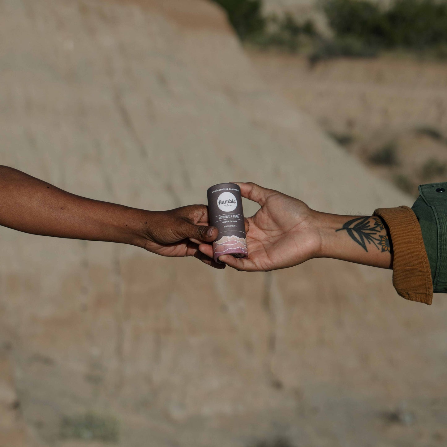 Patchouli & Copal Original Plastic Free Deodorant