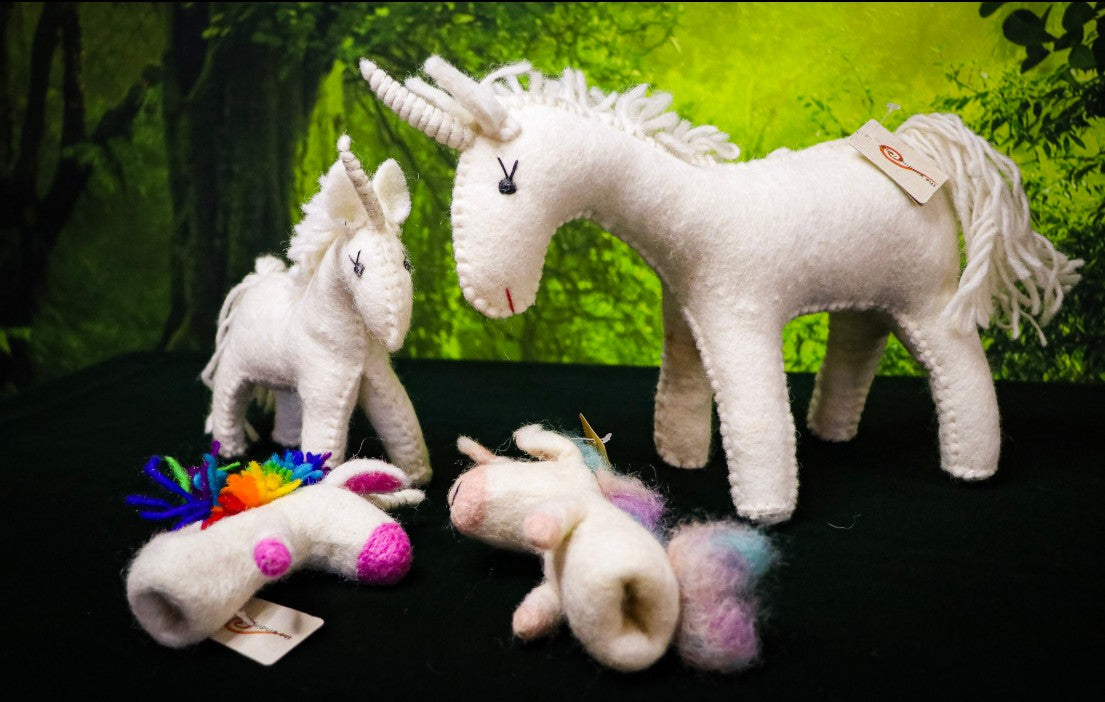 Unicorn- 100% Organic Wool - Large