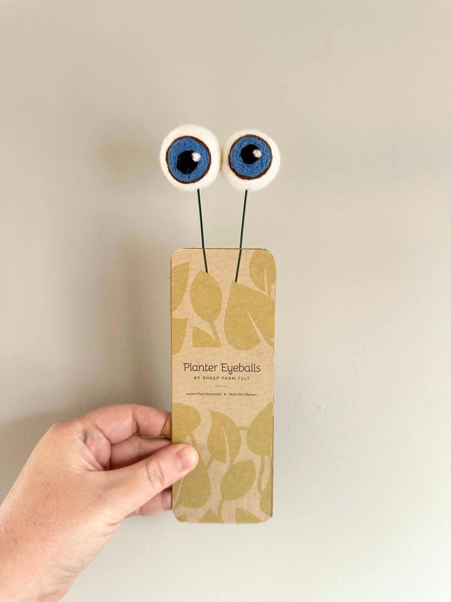 Plant Eyeballs - 100% Wool