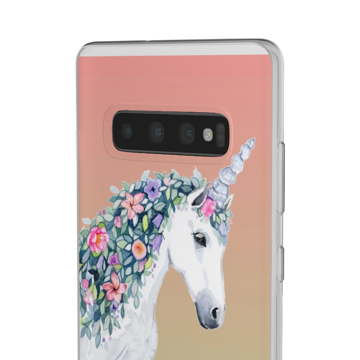 Unicorn Square Cell Phone Flexi Cases - Unicorn Square