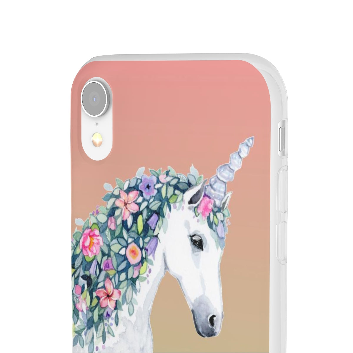 Unicorn Square Cell Phone Flexi Cases - Unicorn Square
