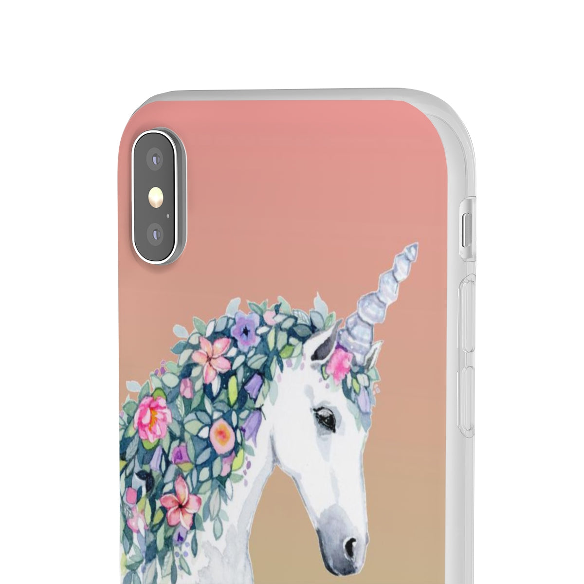 Unicorn Square Cell Phone Flexi Cases - Unicorn Square