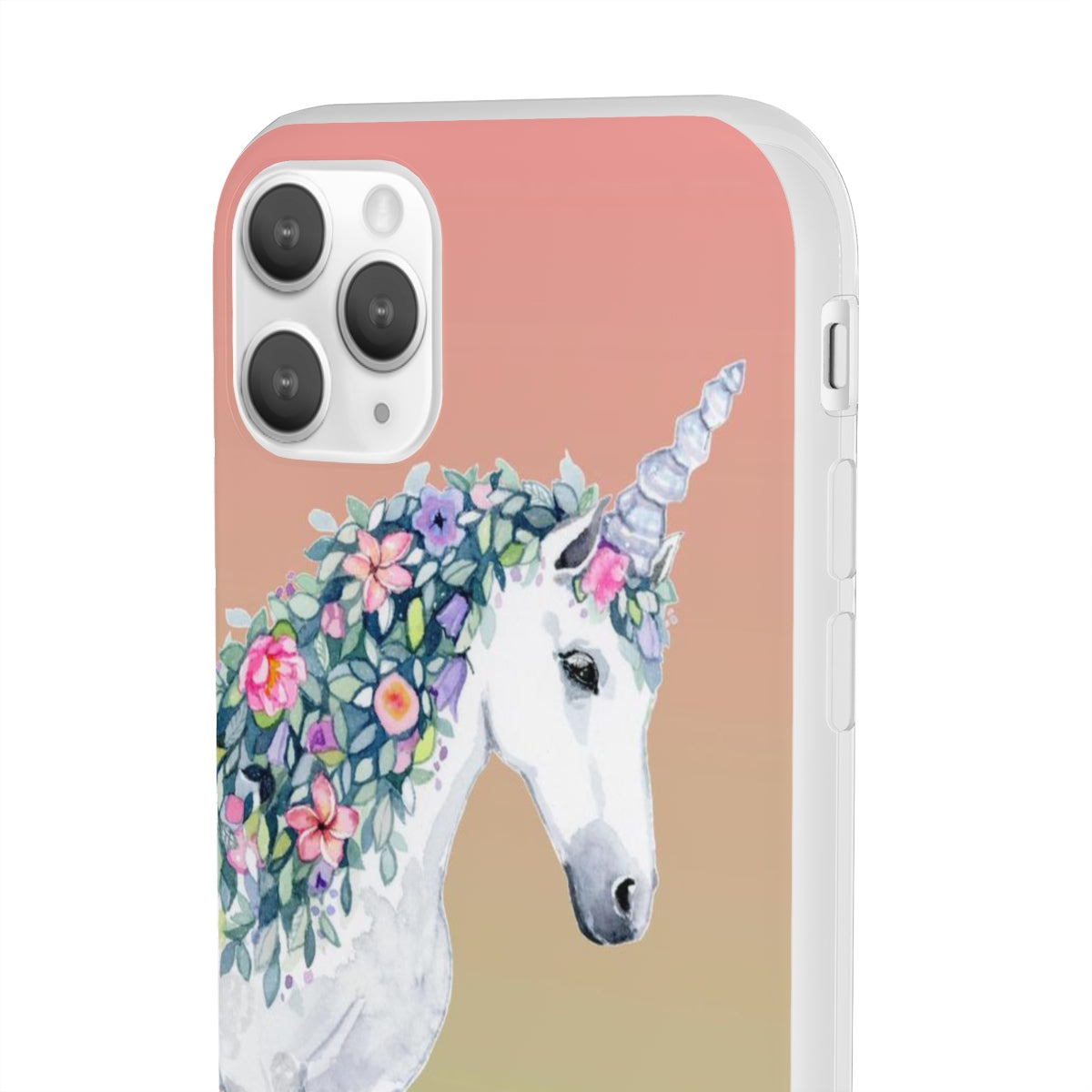 Unicorn Square Cell Phone Flexi Cases - Unicorn Square