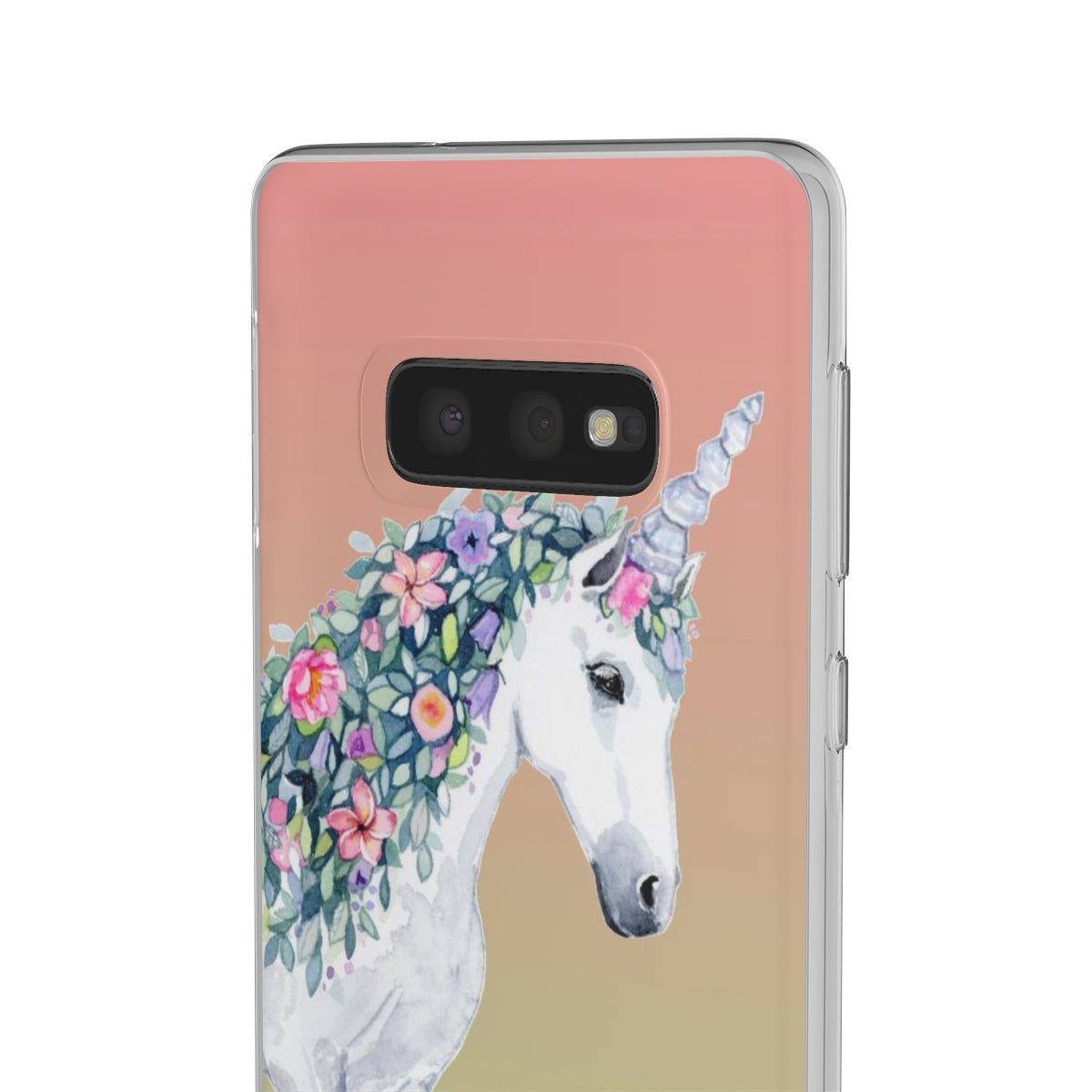 Unicorn Square Cell Phone Flexi Cases - Unicorn Square