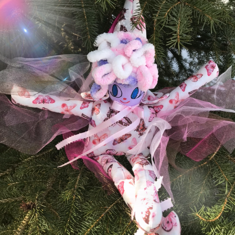 The Positive Butterfly Fairy ~ Emotional Support Fairy - Unicorn Square