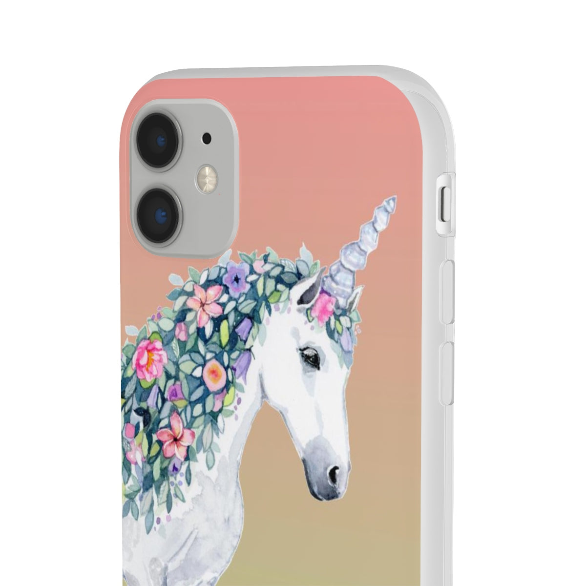 Unicorn Square Cell Phone Flexi Cases - Unicorn Square