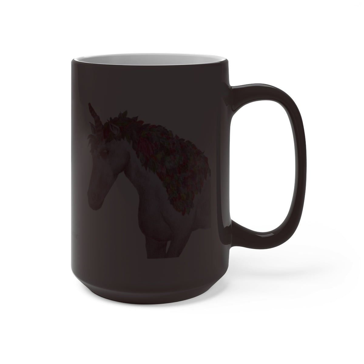 Color Changing Mug featuring the Fall Unicorn at Moose Pond - Unicorn Square